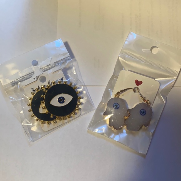 Unbranded evil eye 🧿 earrings - Picture 1 of 4